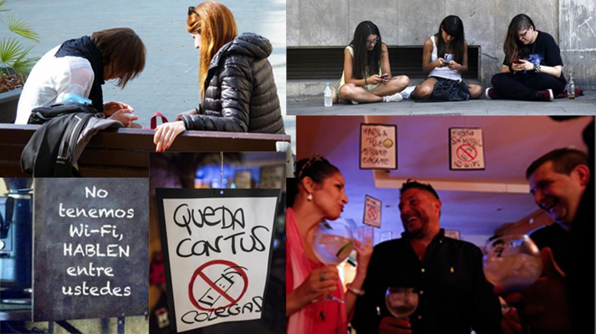 Cansats dels amics que practiquen ’Phubbing’ i per evitar que les relacions personals es dilueixin per culpa del mòbil, les víctimes d’aquesta moda han començat a unir-se en una espècie de moviment ’Antipubbing’.