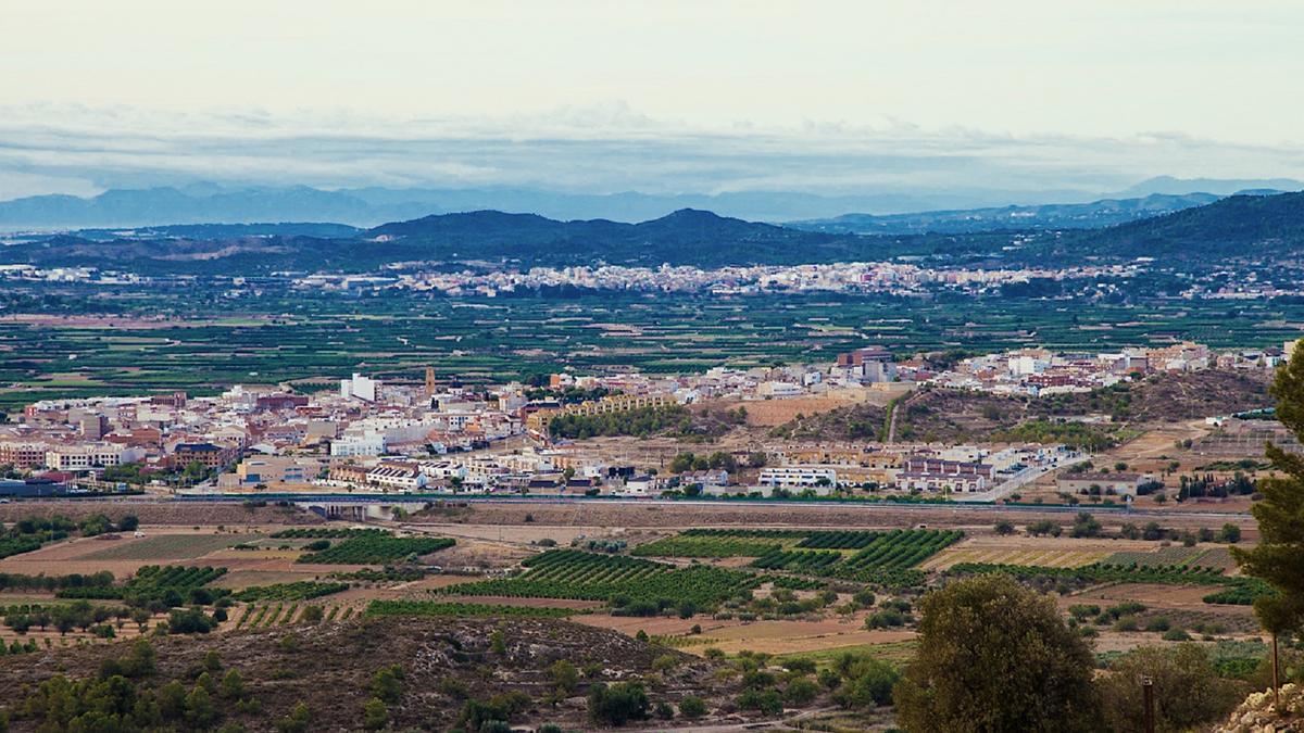 Huerta entre Benaguasil y Riba-roja de Túria.