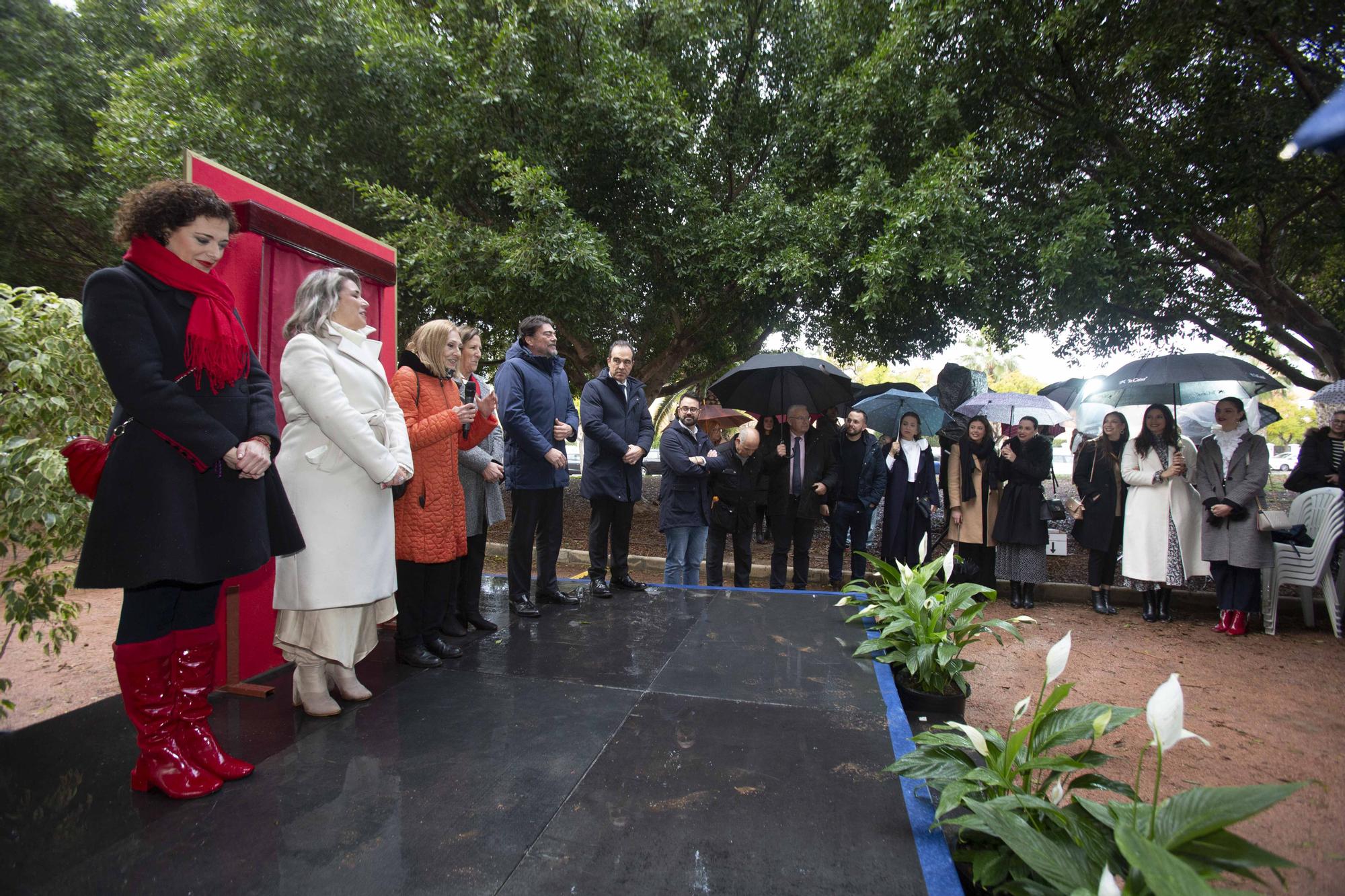 Inauguración del parque Damas del Fuego