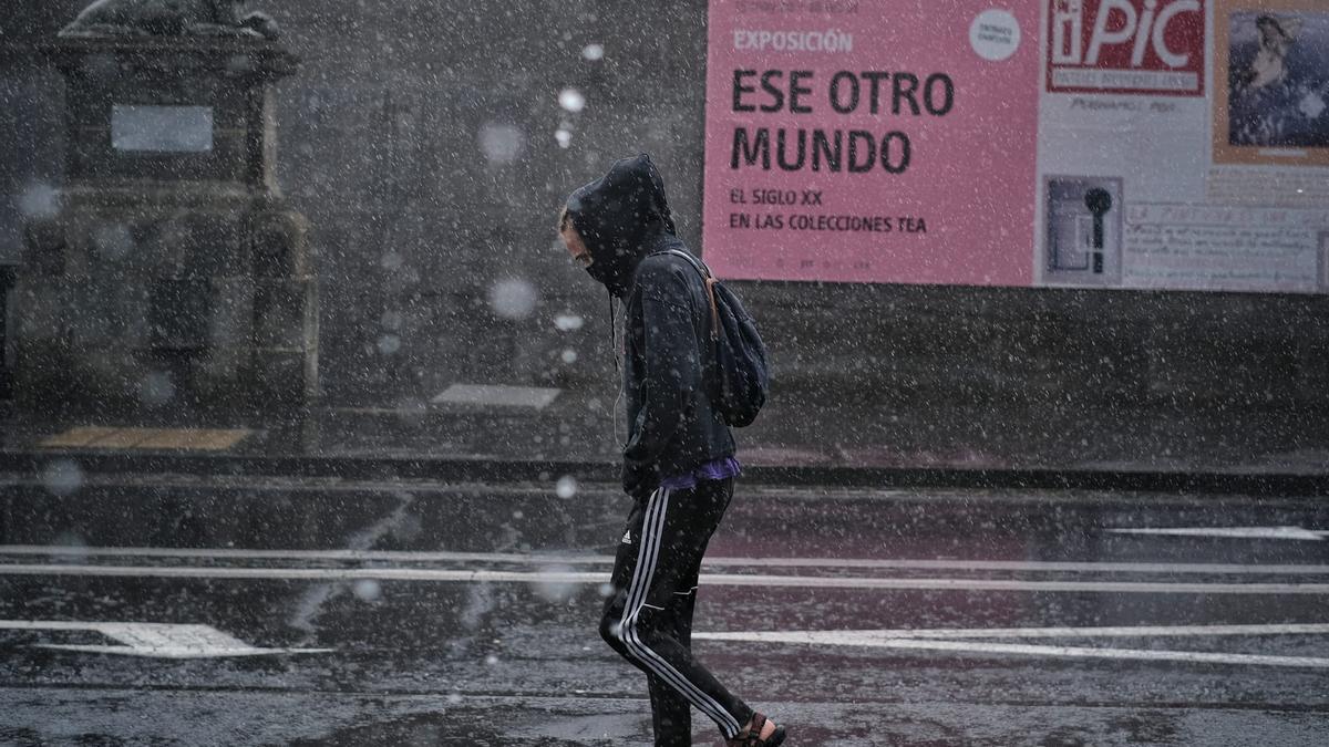 Lluvia en Santa Cruz