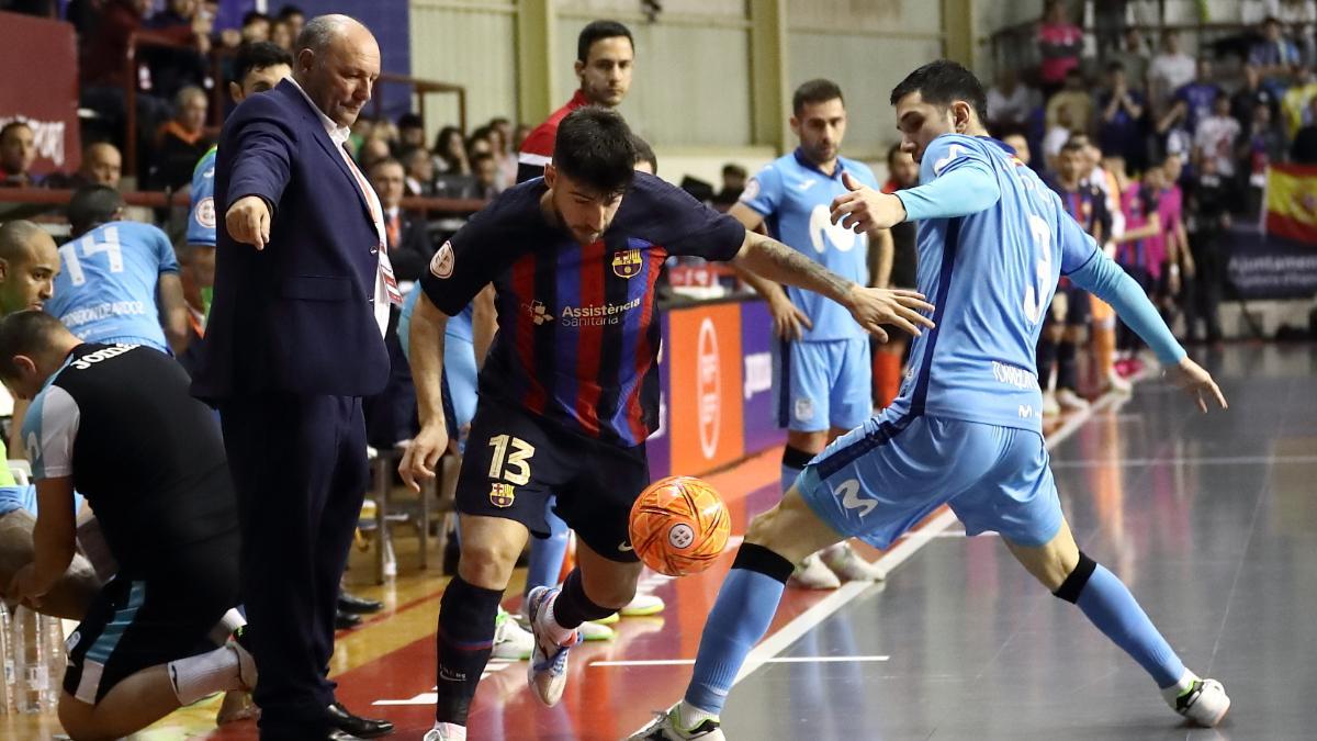 Catela y Trípodi, en la Supercopa ante la mirada de Pato