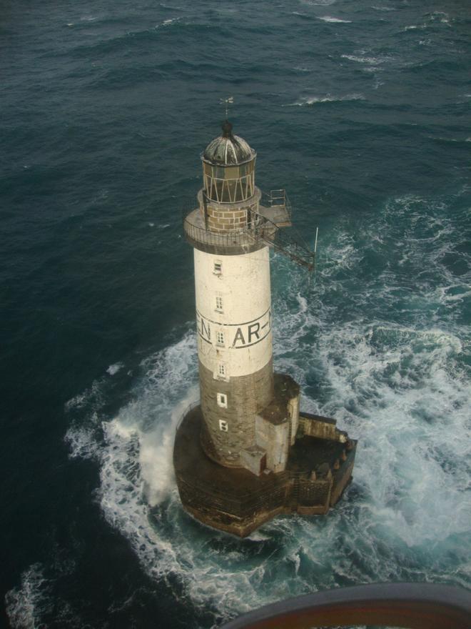 Faro de Ar Men, mar de Iroise