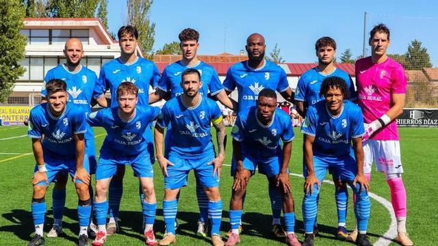 Once inicial del CD Villaralbo, este sábado en Salamanca.  | CEDIDA