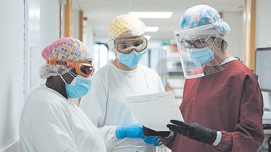 Planta per a malalts de covid a l&#039;Hospital Sant Joan de Deú de Manresa