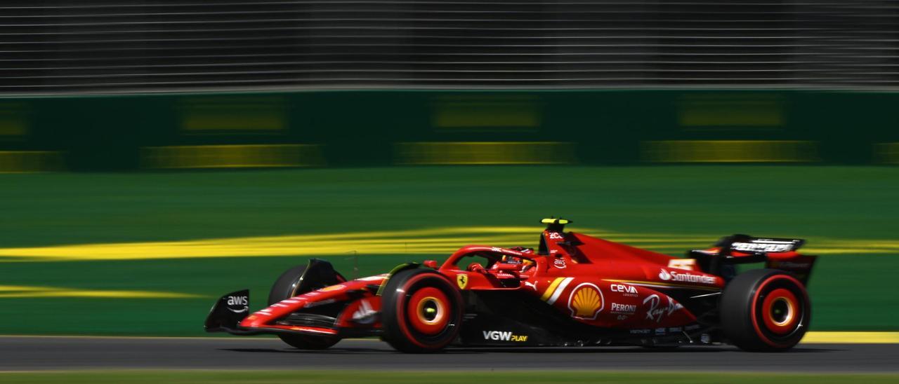 Alonso y Sainz saldrán 15º y 3º en el GP de Miami