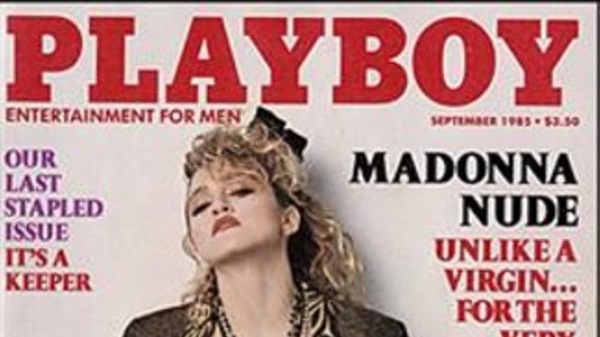 De izquierda a derecha y de arriba a abajo, varias estrellas que han sido portada de 'Playboy' desde su creación en 1953: Marilyn Monroe, Farrah Fawcett, Bo Derek, Madonna, La Toya Jackson, Pamela Anderson, Naomi Campbell, Kim Kardashian, Lindsa