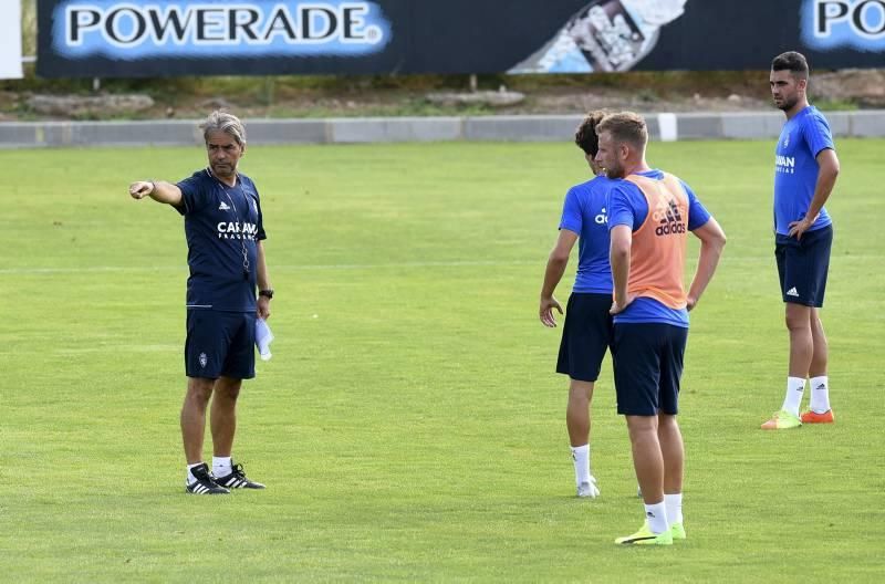 Primer entrenamiento del Real Zaragoza