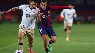 André Almeida ansía la 'adrenalina de Mestalla' ante un Barcelona 'siempre muy fuerte'