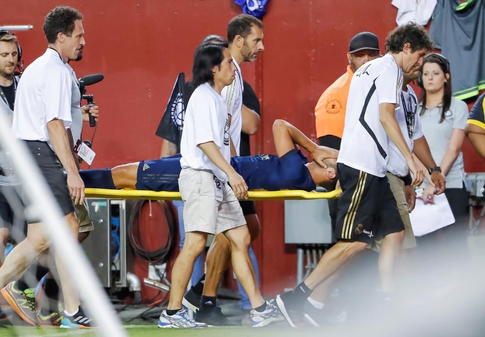Marco Asensio el pasado 24 de julio se rompió el ligamento y el menisco externo lo que le hacía decir casi adiós al curso, aunque ahora sus opciones de reaparecer crecen.