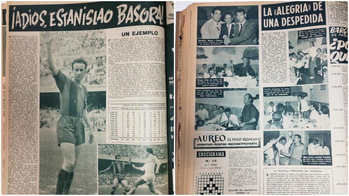 Basora fue un jugador muy reconocido por el barcelonismo
