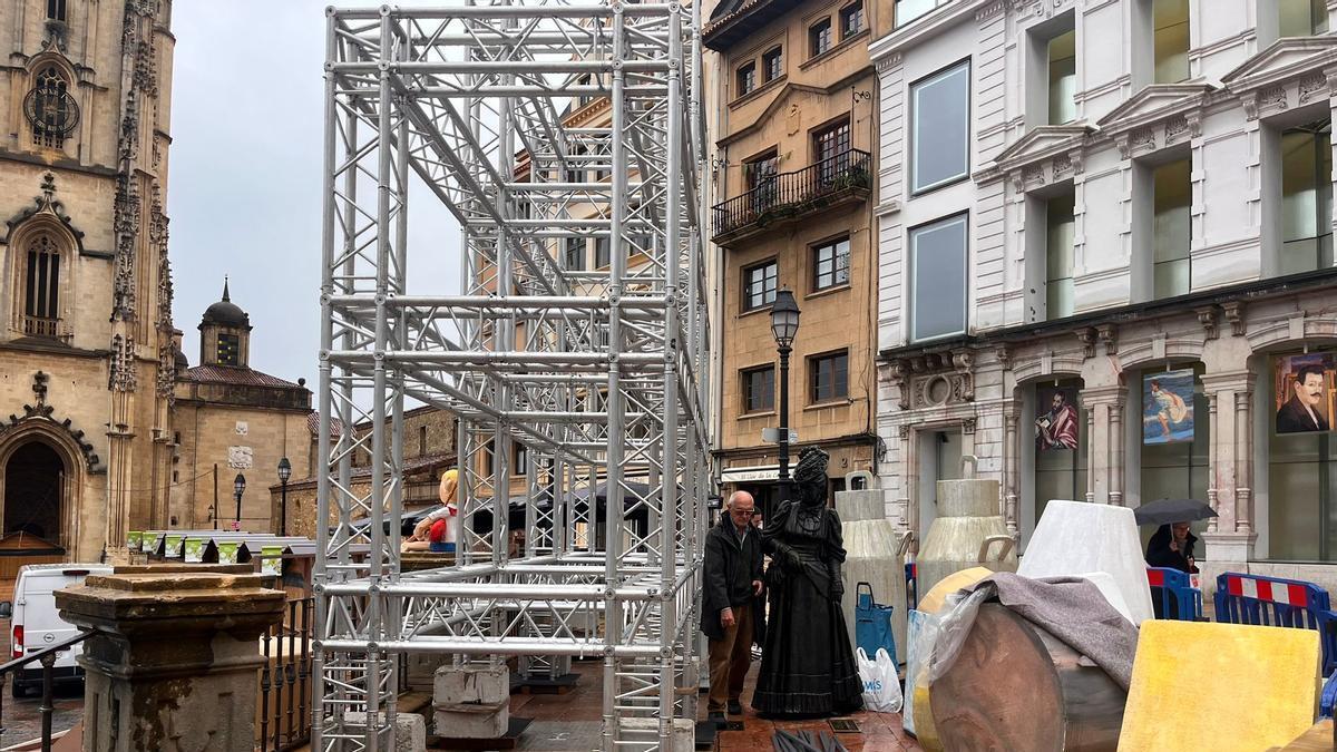 VÍDEO: Oviedo se prepara para la feria de La Ascensión