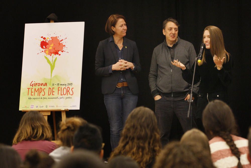 Presentació del cartell de Temps de Flors