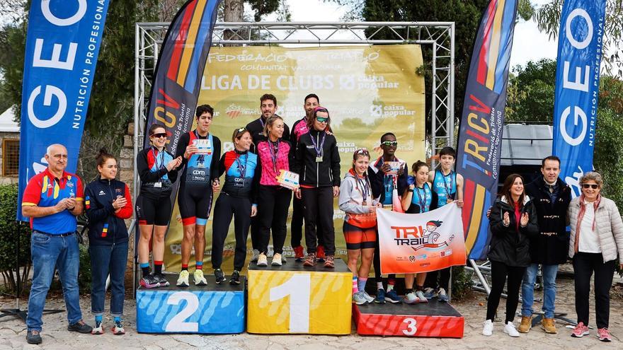 El Morvedre Triatlón se corona como primer campeón autonómico de duatlón por relevos mixto e inclusivo