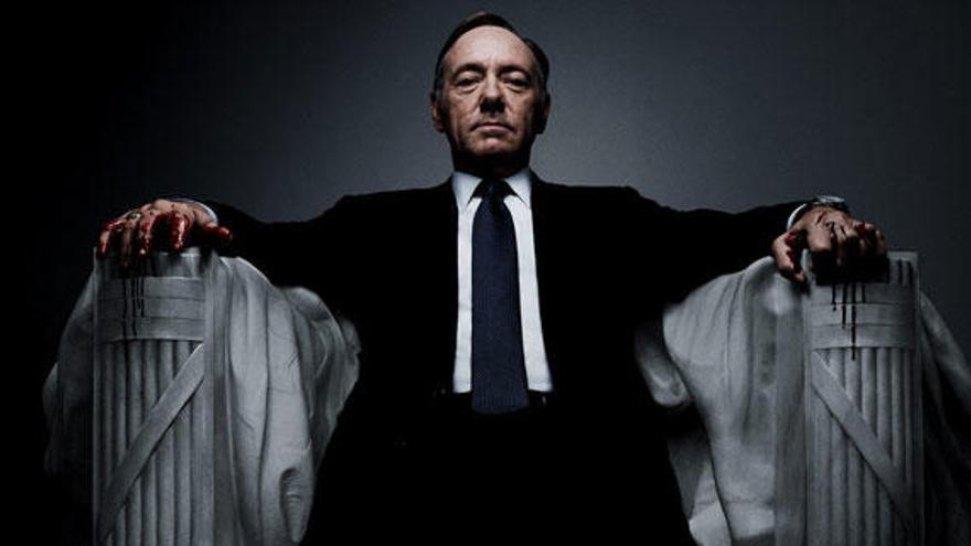 Kevin Spacey protagoniza &#039;House of cards&#039;.