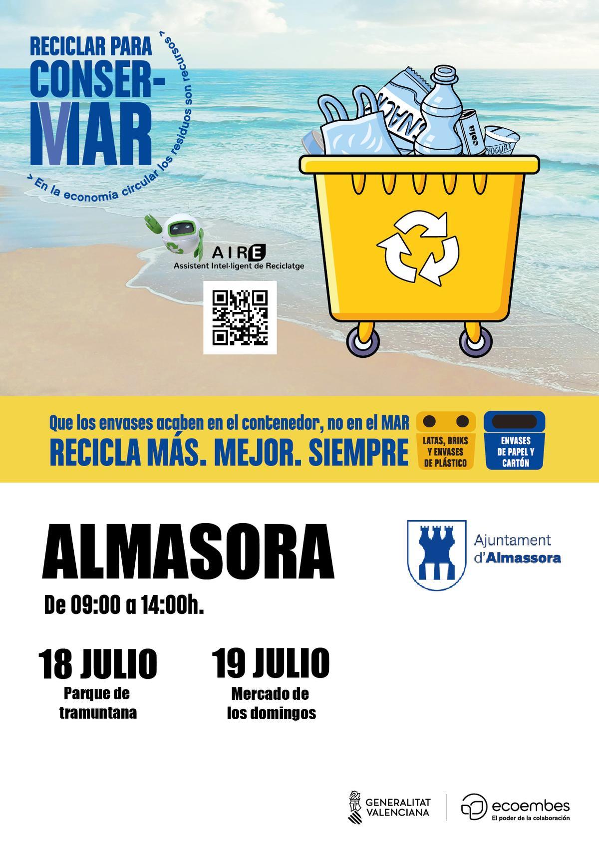 Cartel de la nueva campaña 'Consermar'.