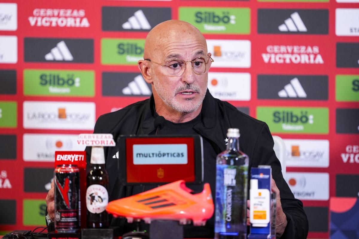 El seleccionador español, Luis de la Fuente.