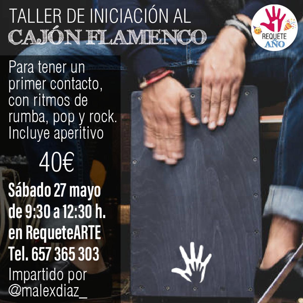 Taller de iniciación al flamenco.