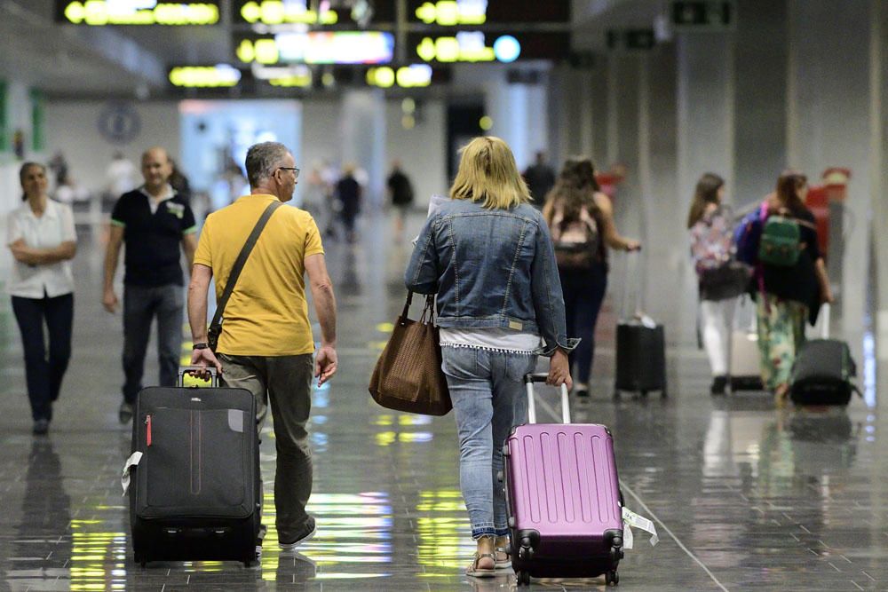 Llegadas y salidas de vacaciones en Gran Canaria