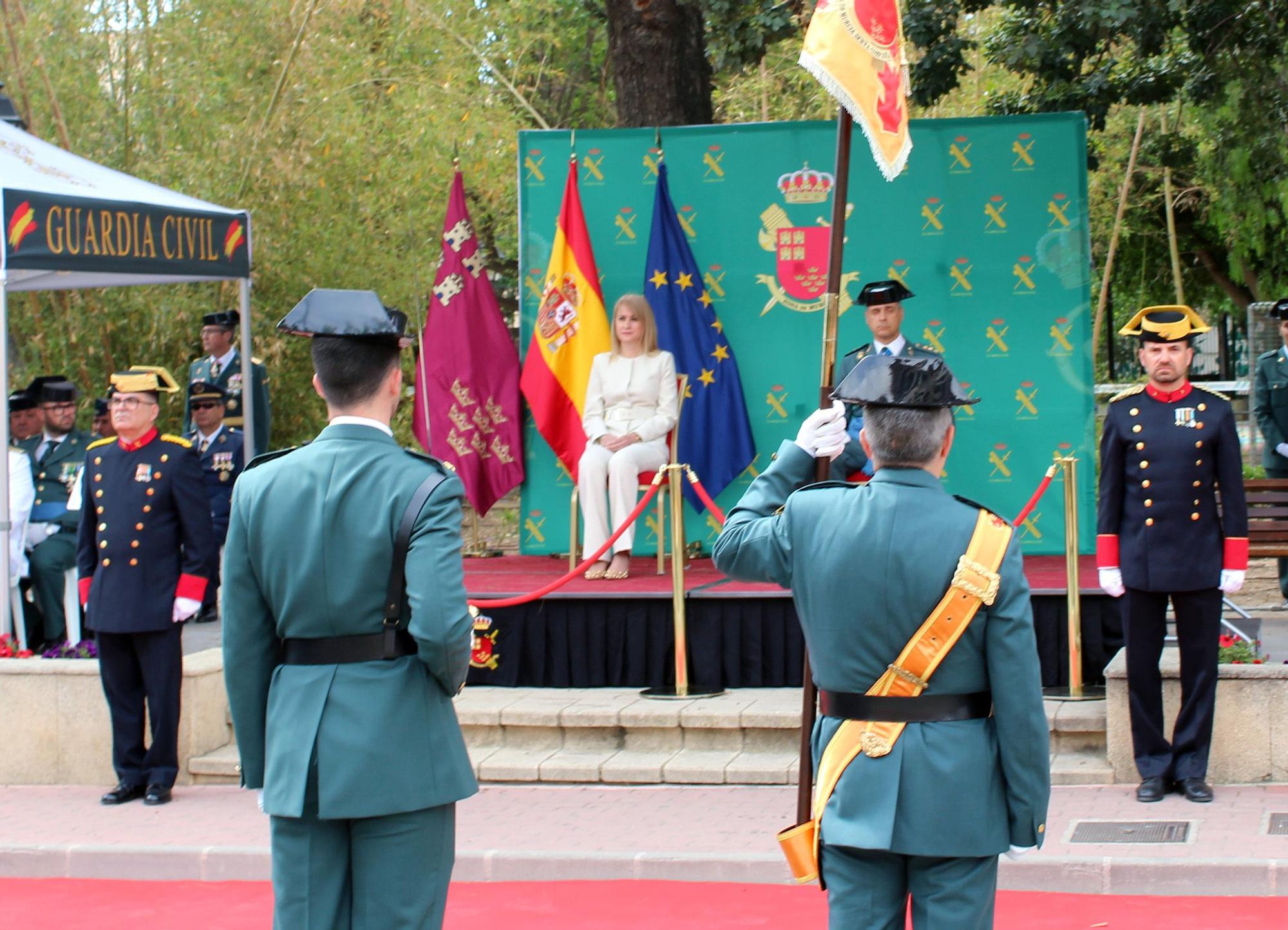 La Guardia Civil celebra en Alhama de Murcia el aniversario de su fundación