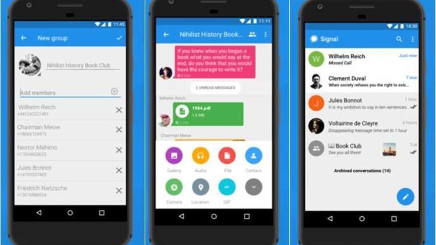 Signal, así es la &#039;app&#039; que recomienda Snowden y usan Puigdemont y Comín