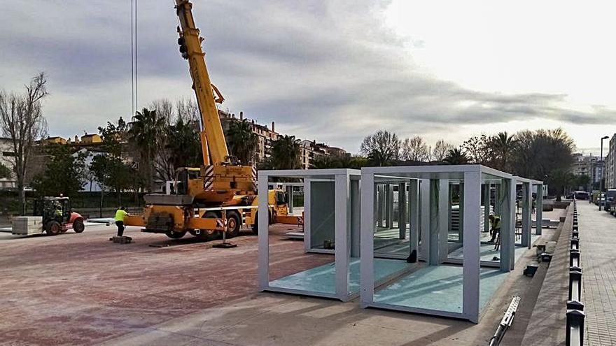 Habilitación de las aulas prefabricadas, en Canals. | LEVANTE-EMV