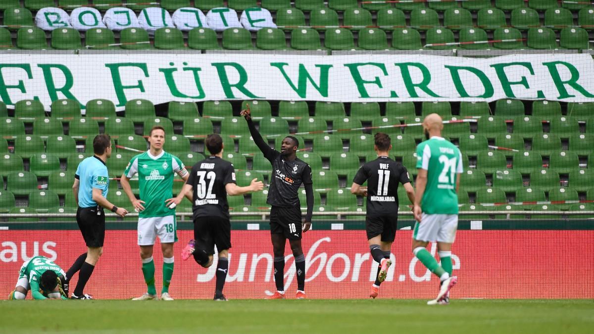 El Werder Bremen cayó claramente ante el Gladbach