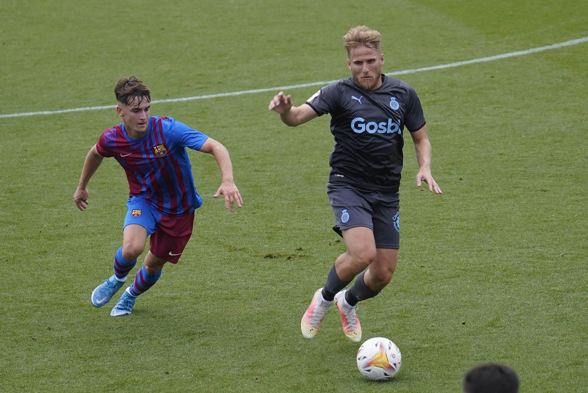 El Girona - Barça B en imatges