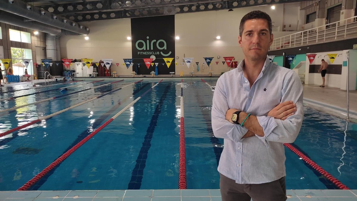 El director de Aira Fitness Club, Eduardo Valiente.