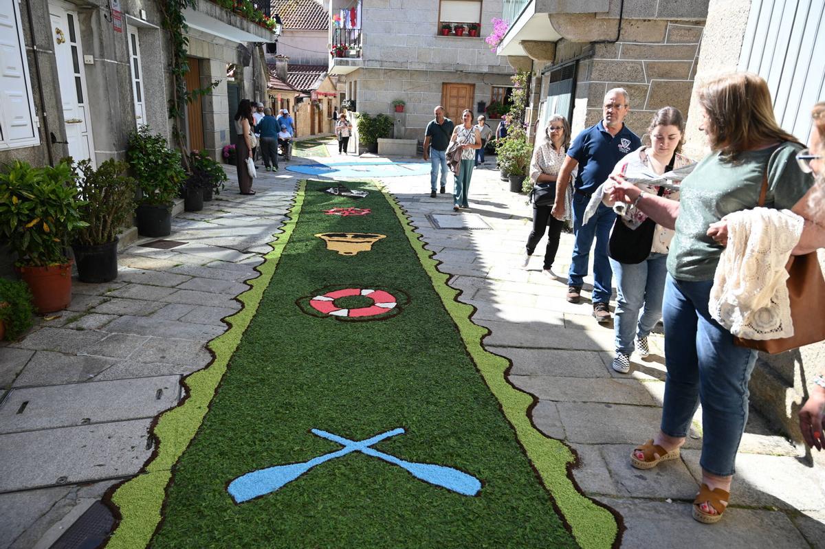 POIO.Alfombras florales del Corpus en Combarro POIO.Alfombras florales del Corpus en Combarro