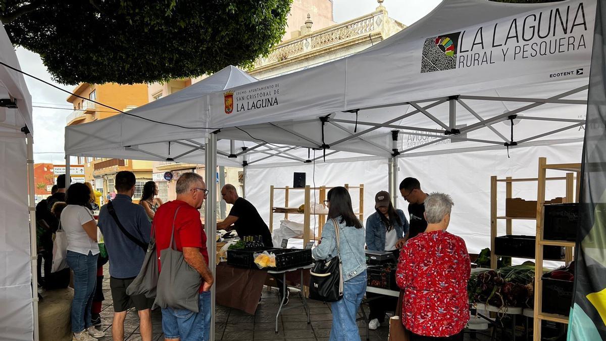 Imagen del Mercadillo de la comarca Nordeste de La Laguna