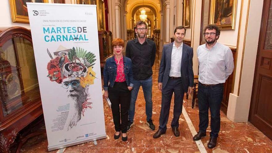 El teatro Rosalía acoge la representación de &#039;Martes de Carnaval&#039; de Valle-Inclán