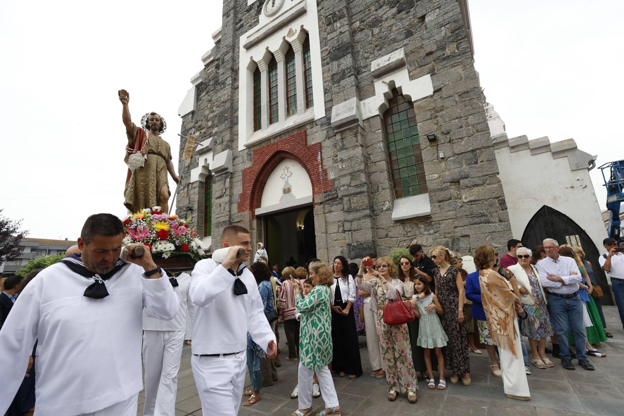 Así fue la procesión marinera de San Juan de la Arena
