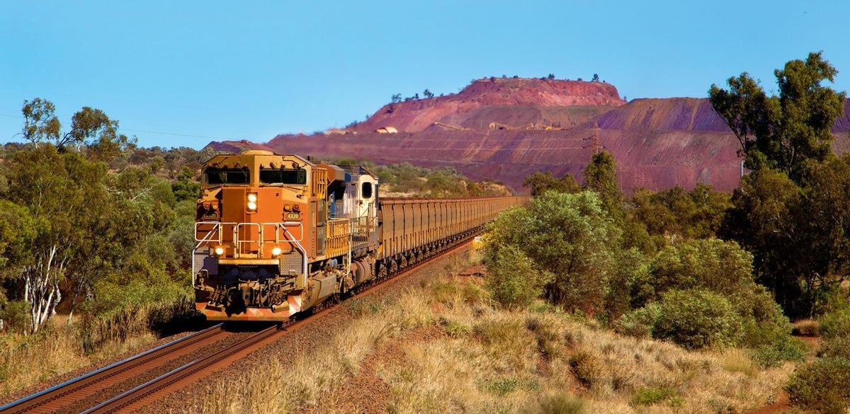 Tren en Alice Springs