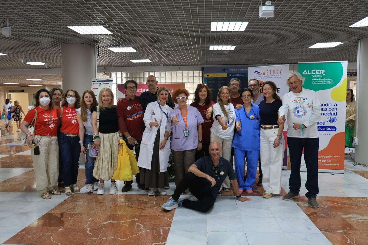 Día del donante de órganos en el Hospital General de Alicante