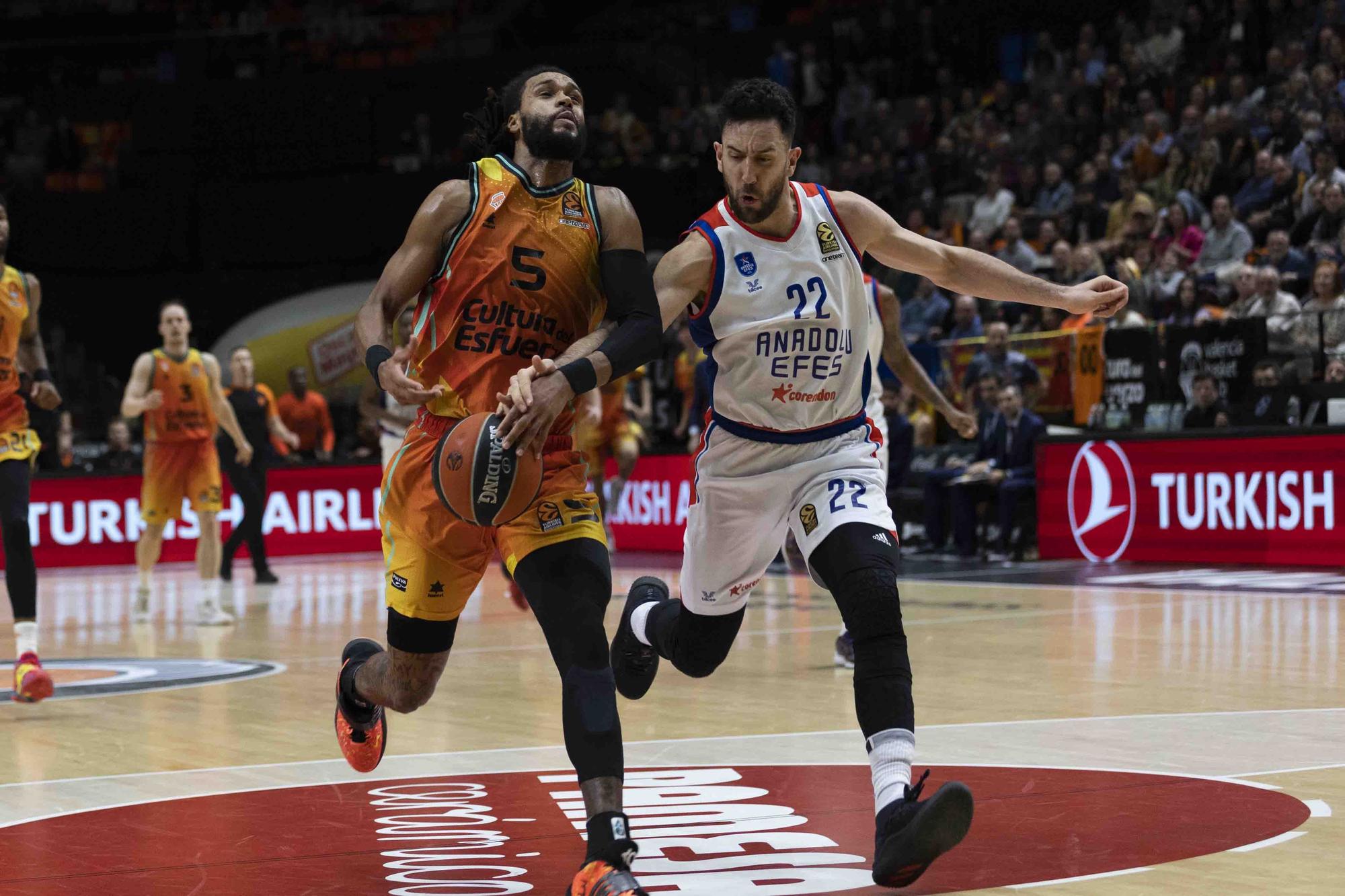 Partido Valencia Basket- Anadolu Efes