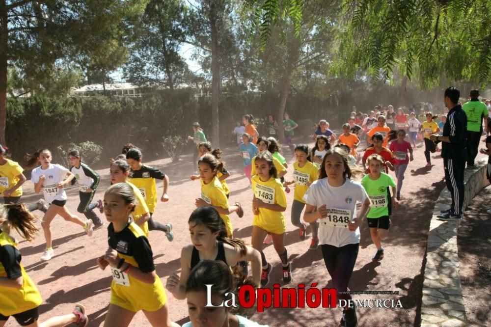 Final Cross Escolar de Lorca. Alevín femenino