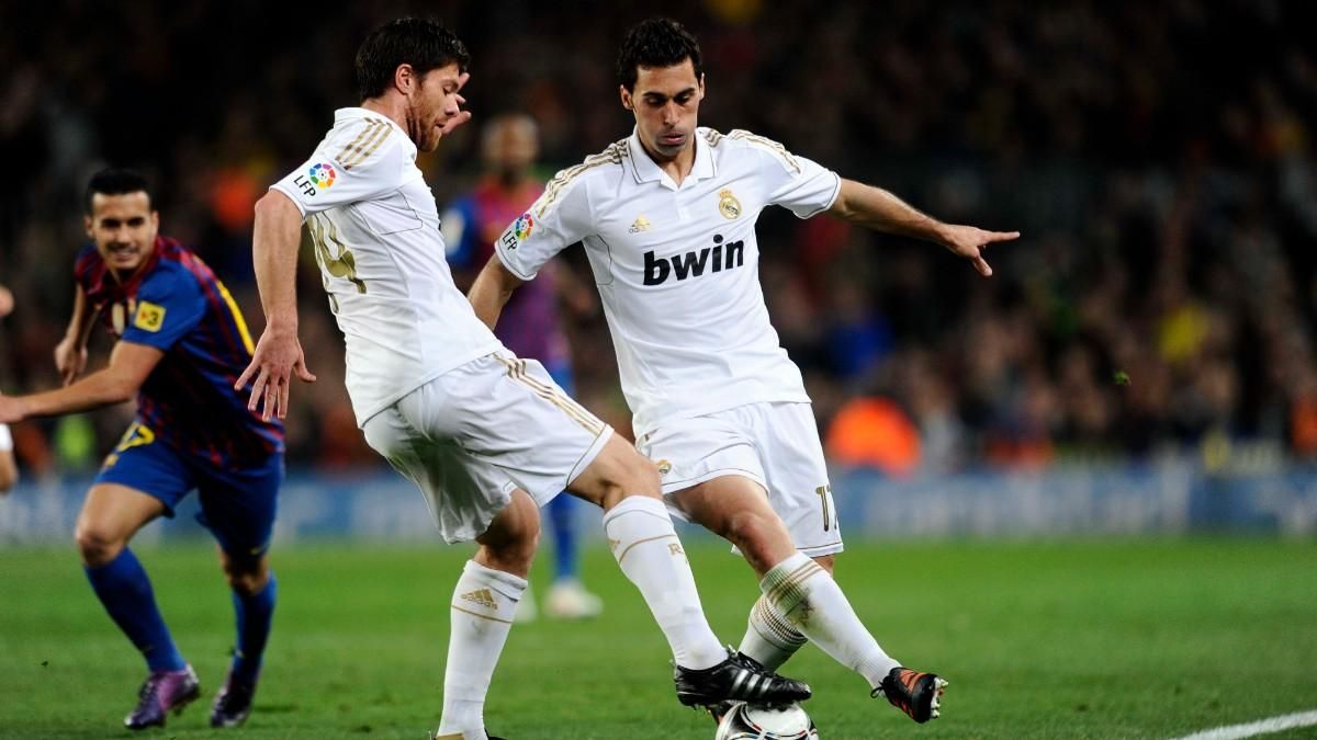 Xabi Alonso y Arbeloa en su etapa con el Real Madrid