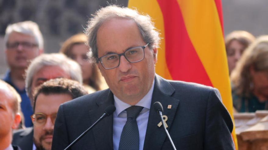 La JEC demana a Quim Torra que tradueixi al castellà el recurs contra l&#039;ordre de despenjar llaços