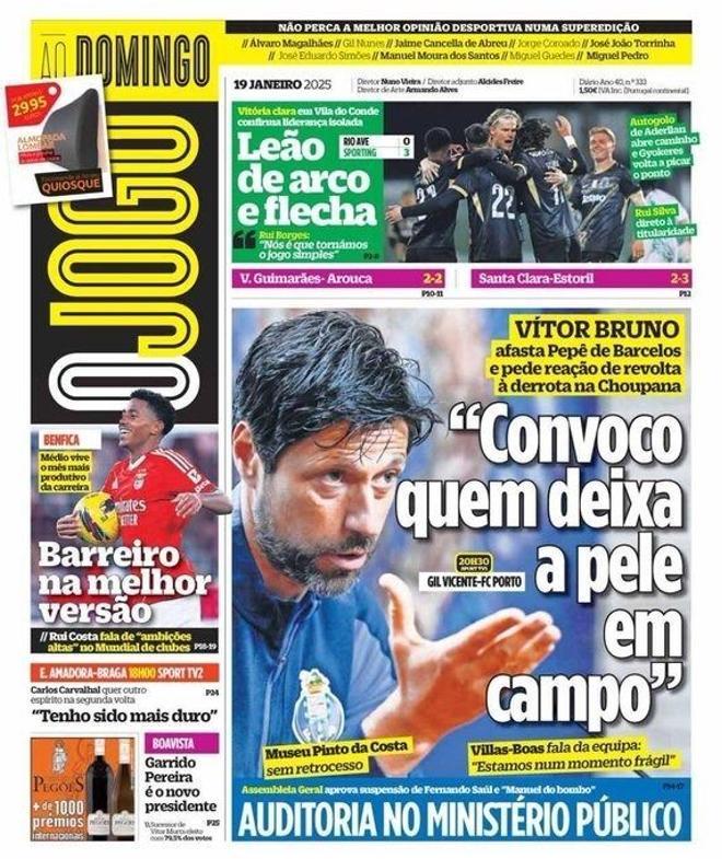 Estas son las portadas de la prensa deportiva de hoy, domingo 19 de enero del 2025