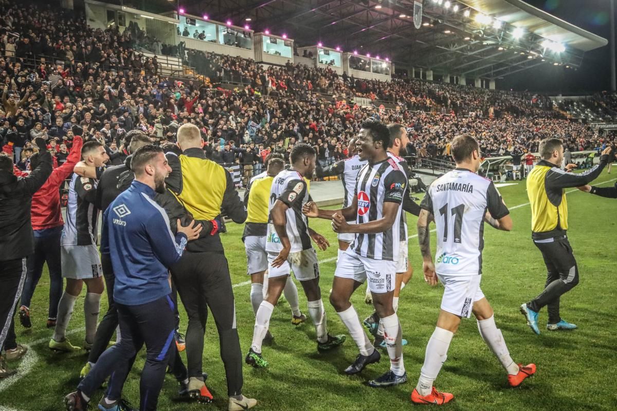 Las imágenes del Badajoz-Eibar en el Nuevo Vivero