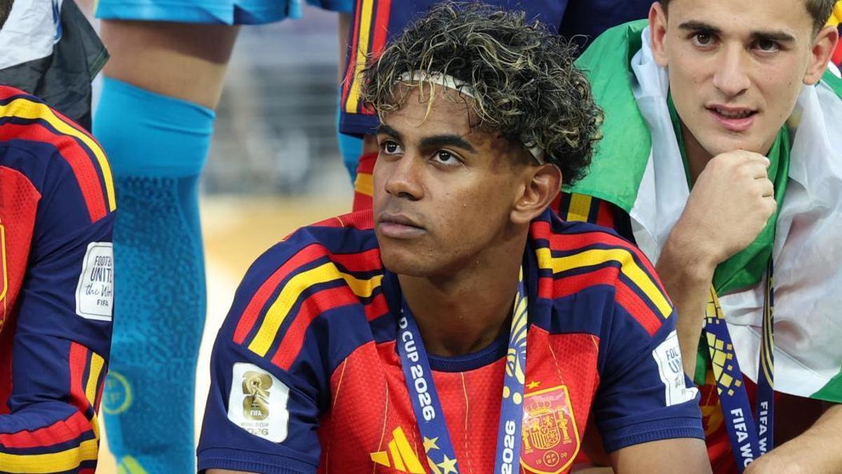 Lamine Yamal, tras convertirse en campeón del mundo con 'la Roja'