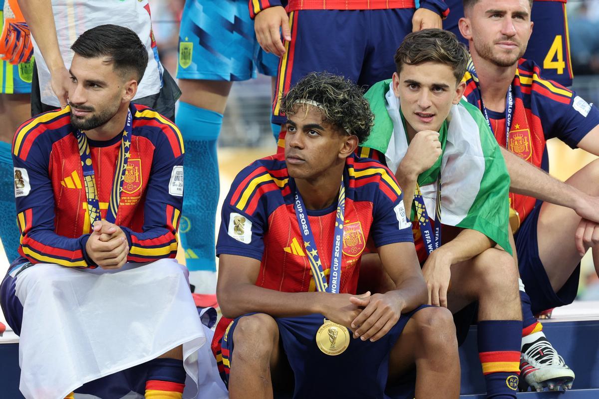 Lamine Yamal, tras convertirse en campeón del mundo con 'la Roja'