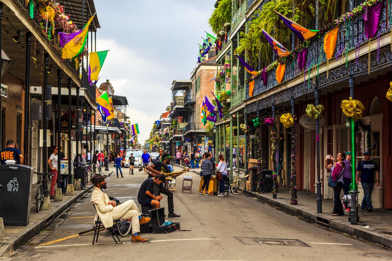 El barrio francés de Nueva Orleans