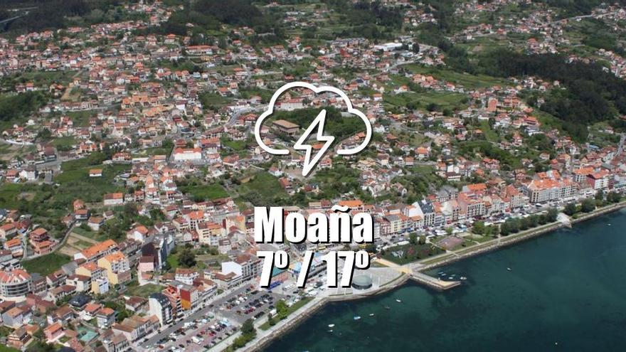 El tiempo en Moaña: previsión meteorológica para hoy, lunes 29 de abril