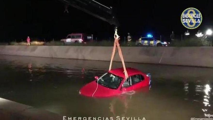 Espectacular persecución de la Policía Local de Sevilla a dos coches robados