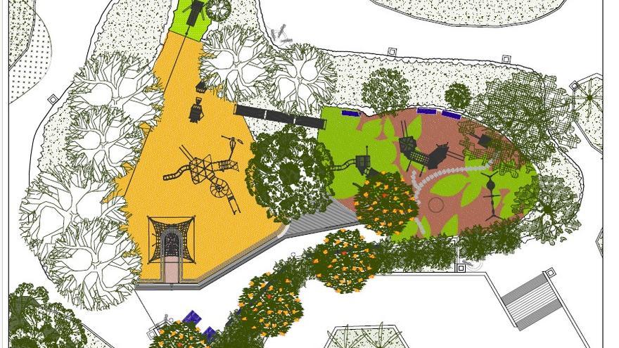 Santa Cruz destina 1,5 millones a la creación de un gran parque infantil y &quot;zona de estancia a la sombra&quot; en La Granja