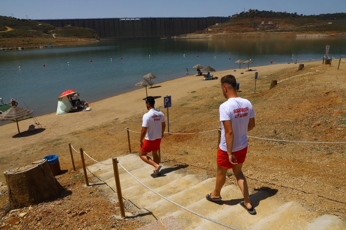 La Junta ha prohibido el baño en el embalse de La Breña II, de Almodóvar del Río.