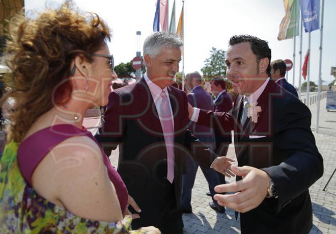 Boda Sergio González, entrenador RCD Espanyol