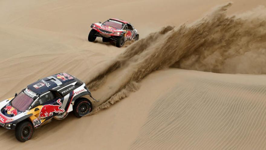 Carlos Sainz, en la edición de 2018 del Dakar