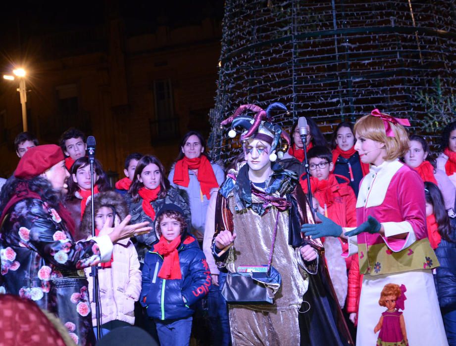 Encesa dels llums de Nadal de Figueres